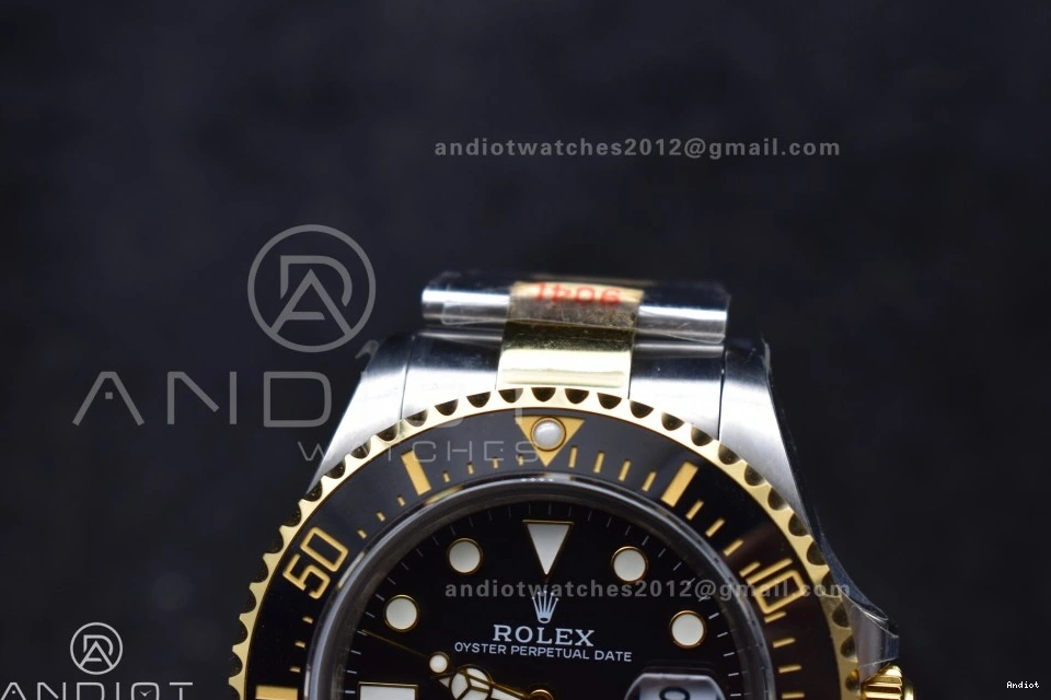 A2824 YG Tone SS Best Edition Black SS 126603 Bracelet Sea-Dweller Two V3 GMF on YG Dial 0128